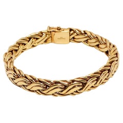 Vintage Tiffany & Co. 18k Yellow Gold Byzantine Bracelet