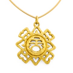 Vintage Tiffany & Co. 18k yellow gold collar necklace