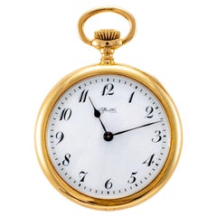 Vintage Tiffany & Co. 18 Karat Gelbgold-Taschenuhr, Vintage