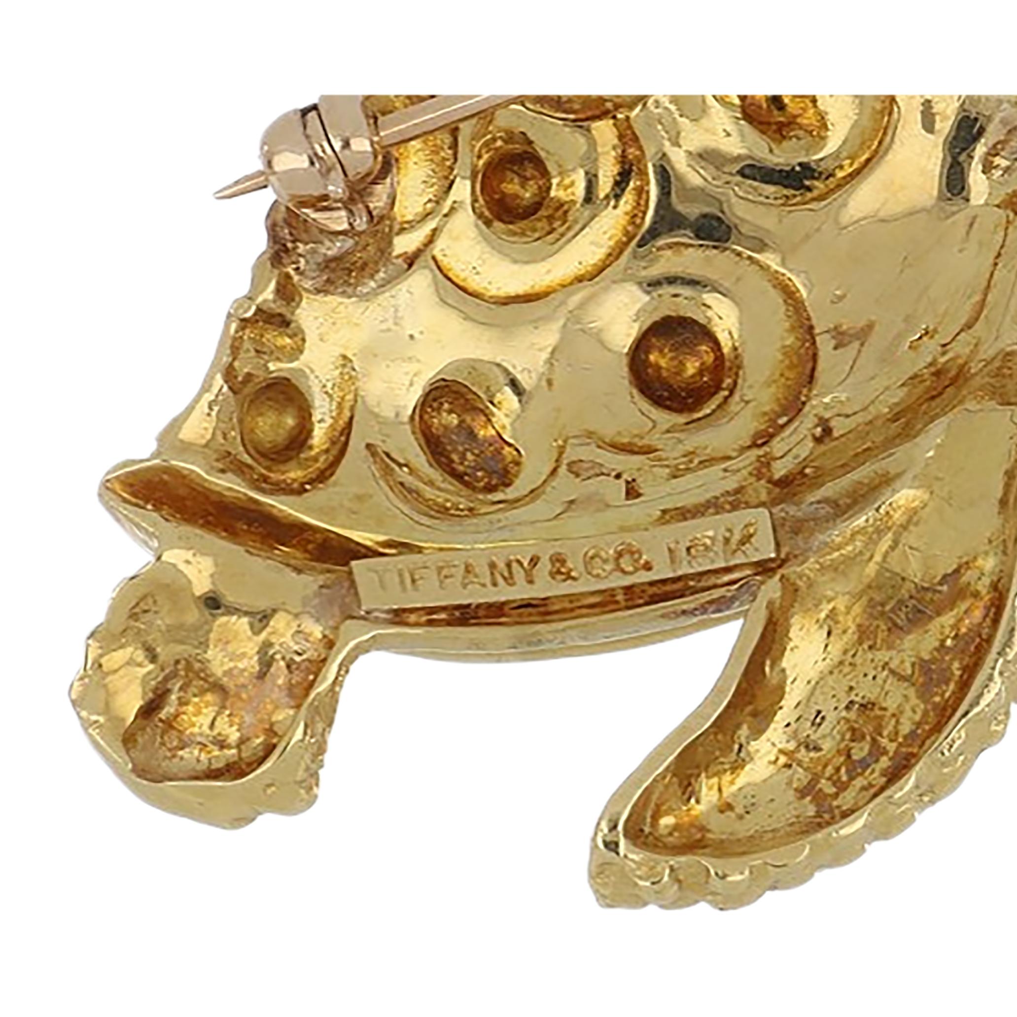 tiffany royal turtle gold