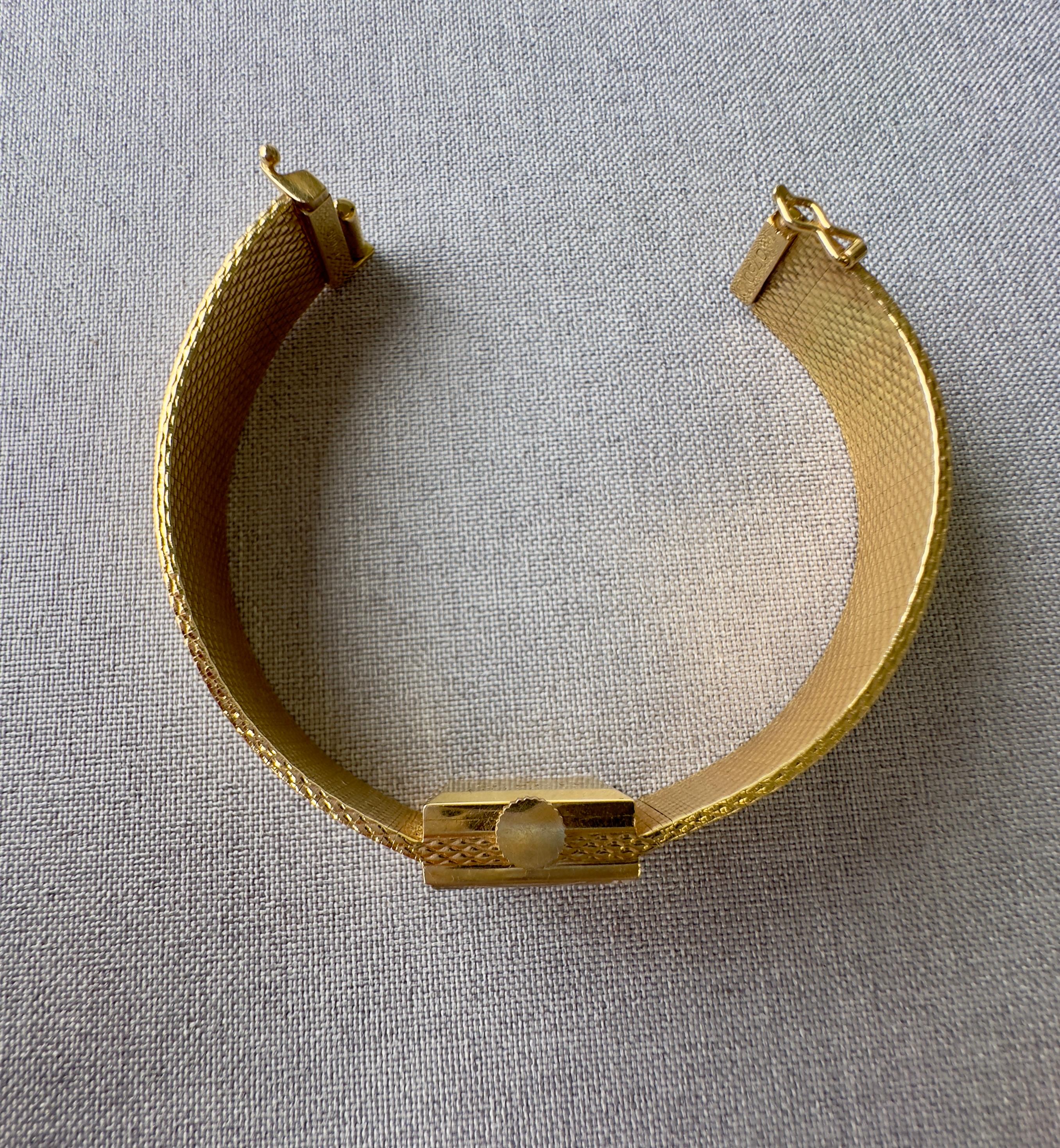Vintage Tiffany & Co. 18k Yellow Gold Watch Movado Movement For Sale 10