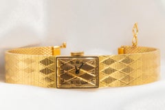 Vintage Tiffany & Co. 18k Yellow Gold Watch Movado Movement