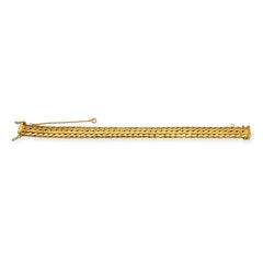 Vintage Tiffany & Co. 18k Yellow Gold Weave Bracelet