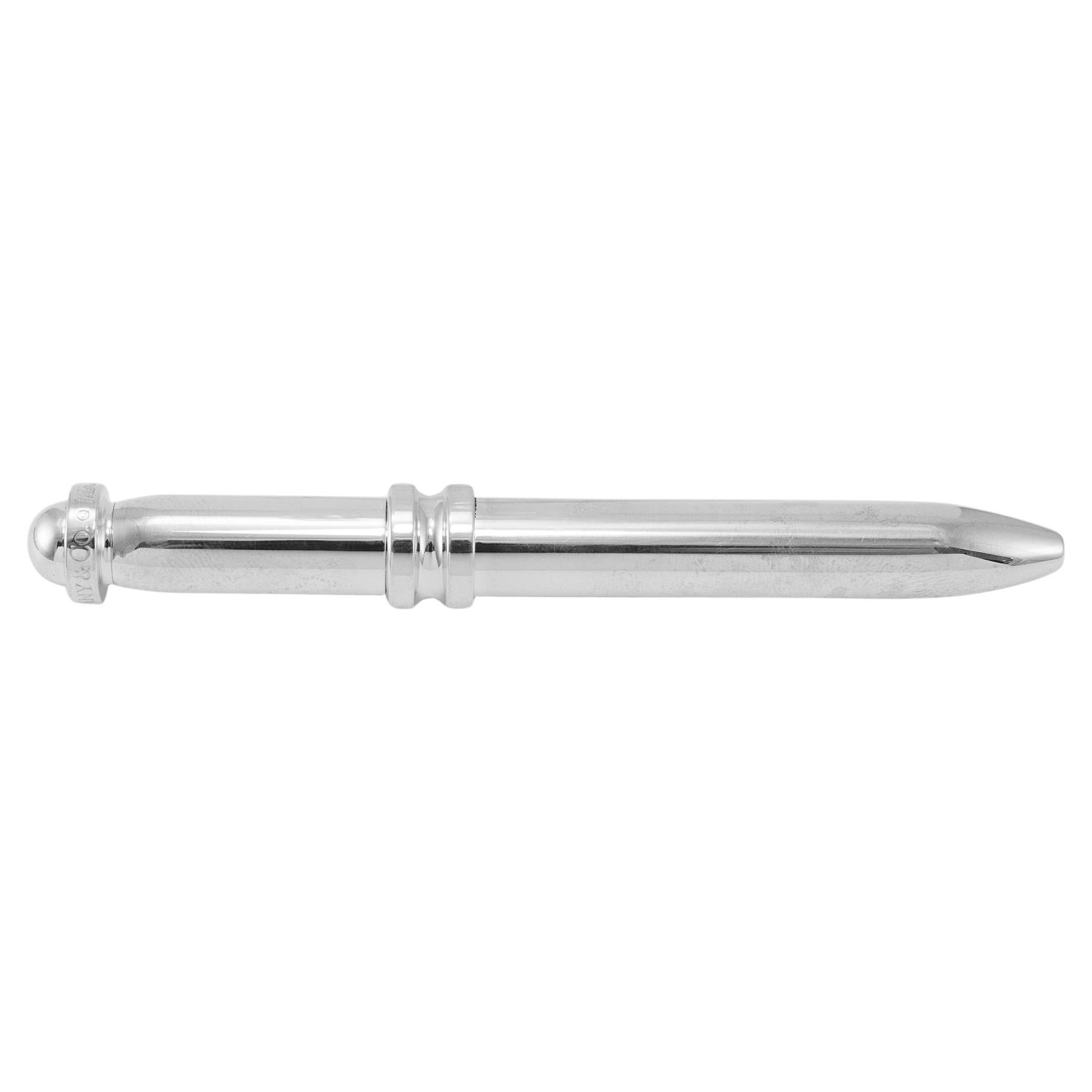 Vintage Tiffany & Co. 925 Sterling Silver Paloma Picasso Mini Ballpoint Pen