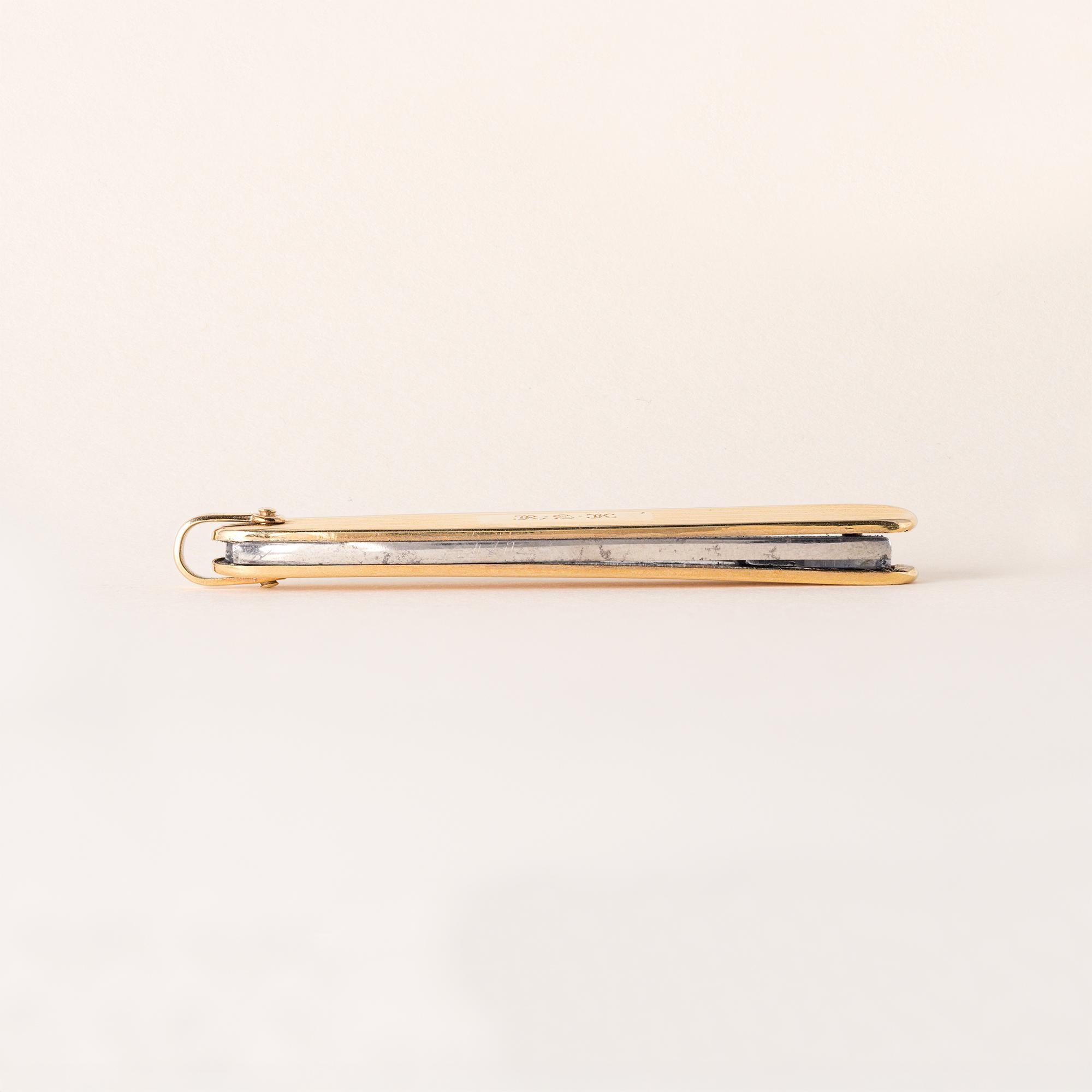Modern Vintage Tiffany & Co. Blade Knife and File 14K Gold For Sale