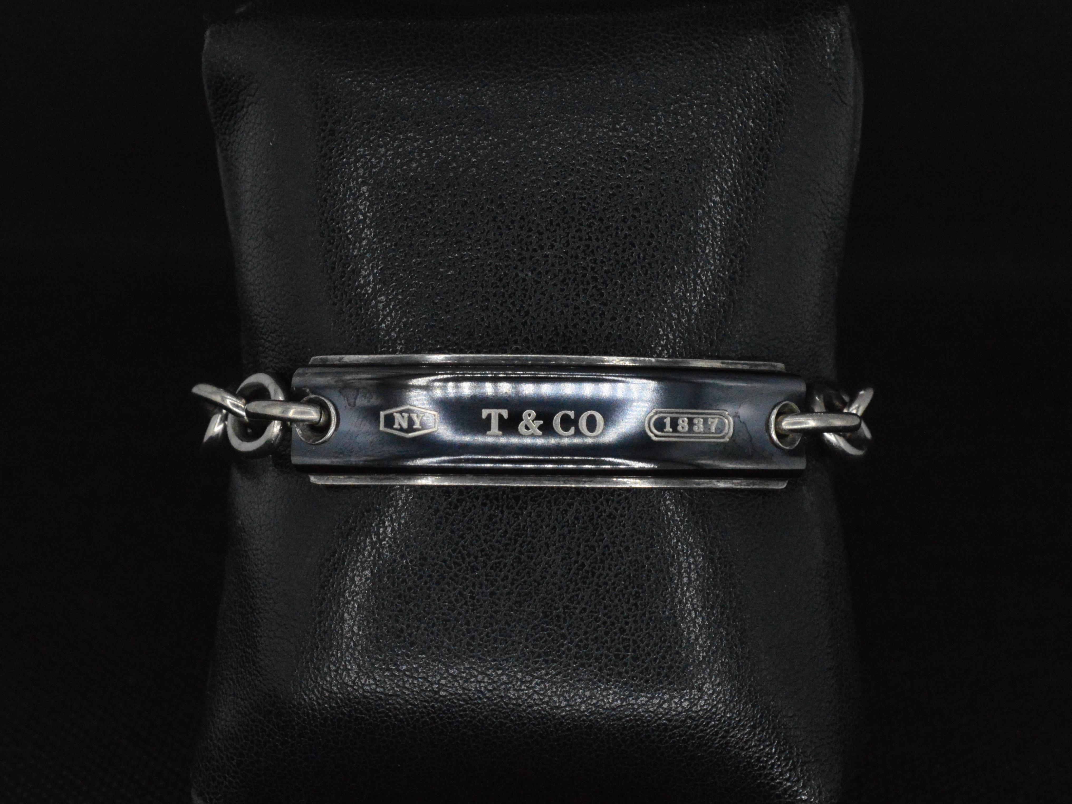 Bracelet vintage Tiffany & Co avec titane Excellent état - En vente à AMSTELVEEN, NH