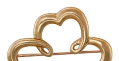 Vintage Tiffany & Co. Brooch by Paloma Picasso, 18 Karat Yellow Gold, TCO