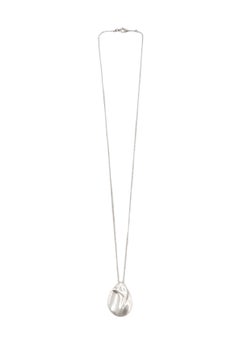 Vintage Tiffany & Co. by Elsa Peretti Sterling Silver Madonna Pendant Necklace