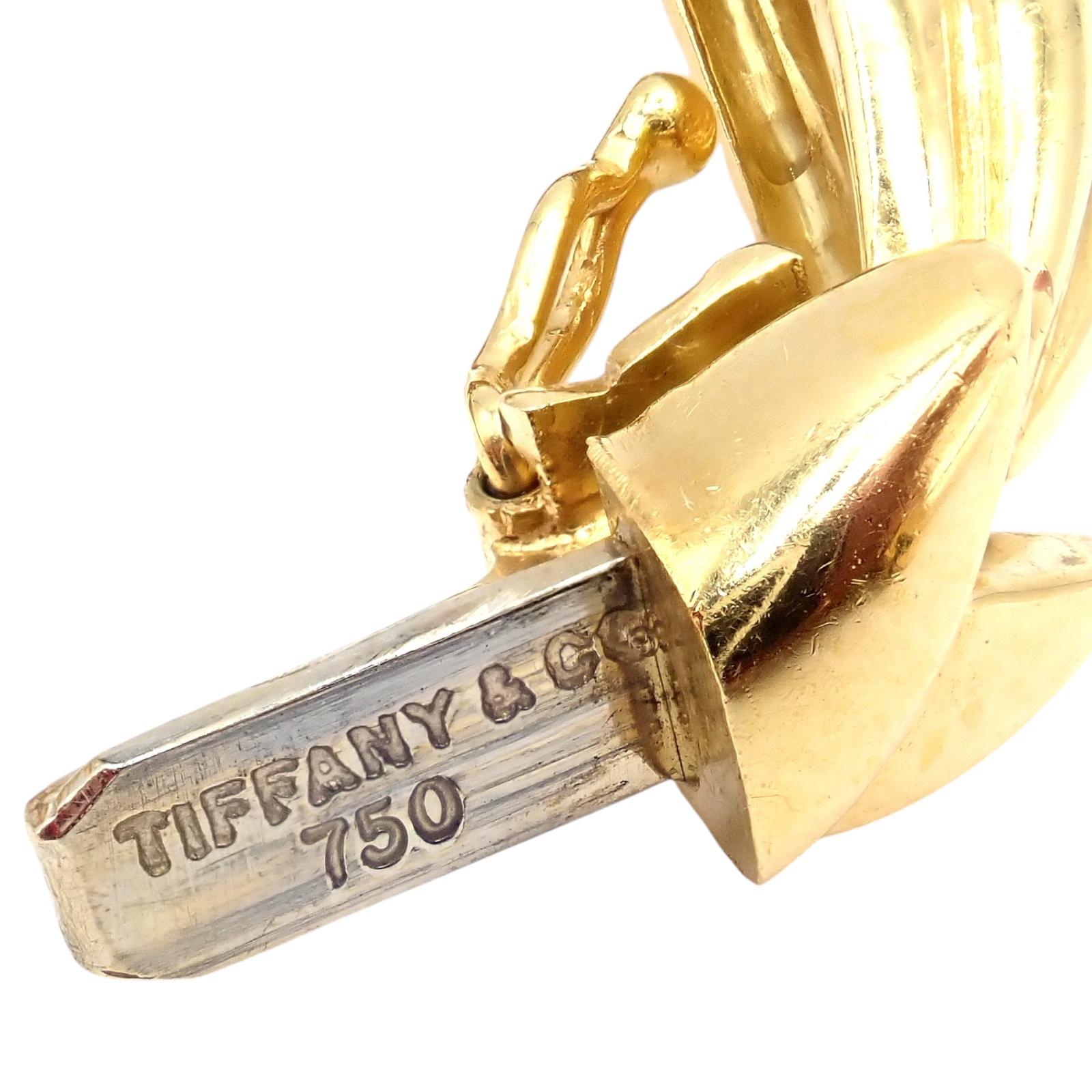 Vintage Tiffany & Co Candy Yellow White Gold Diamond Necklace For Sale 3