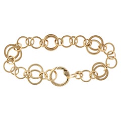 Vintage Tiffany & Co. Circle Link Bracelet in Yellow Gold