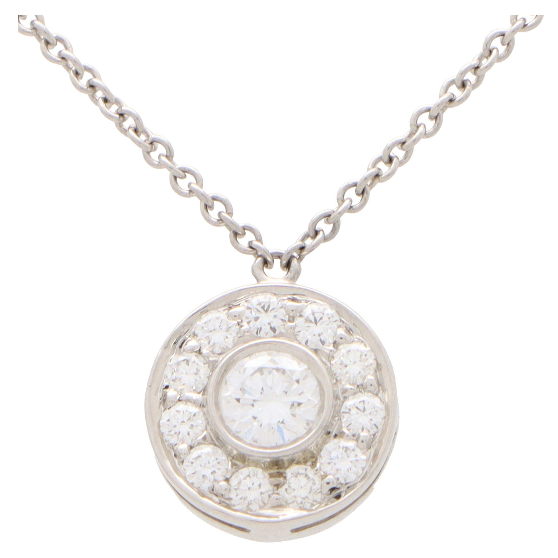 Vintage Tiffany & Co. ‘Circlet’ Diamond Pendant