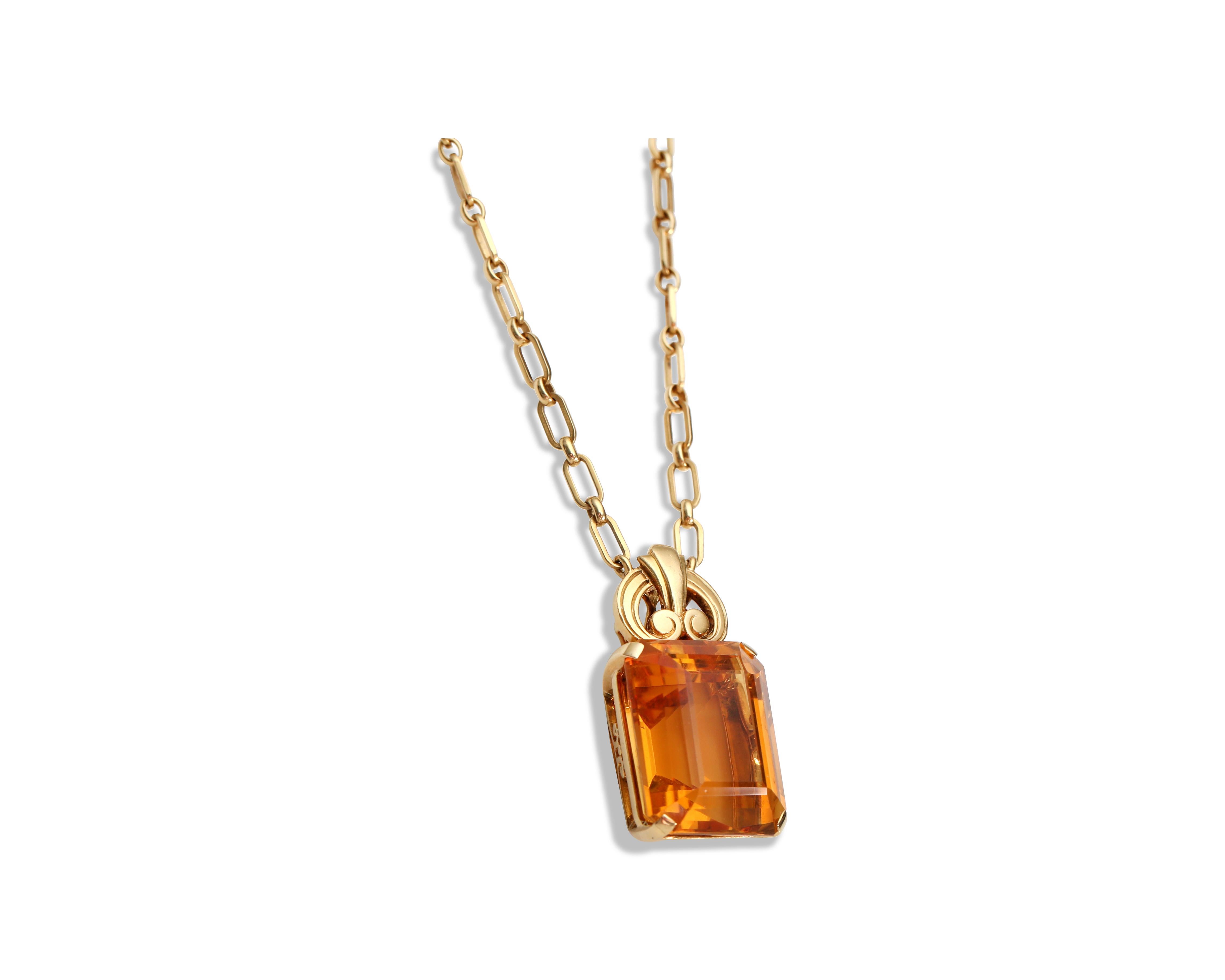 citrine necklace tiffany