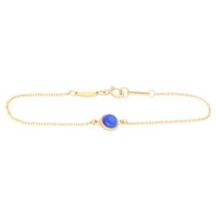 Vintage Tiffany & Co. Colour by the Yard Lapis Lazuli Bracelet in Yellow Gold