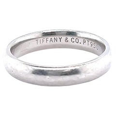 Vintage Tiffany & Co.. Platinband mit bequemer Passform