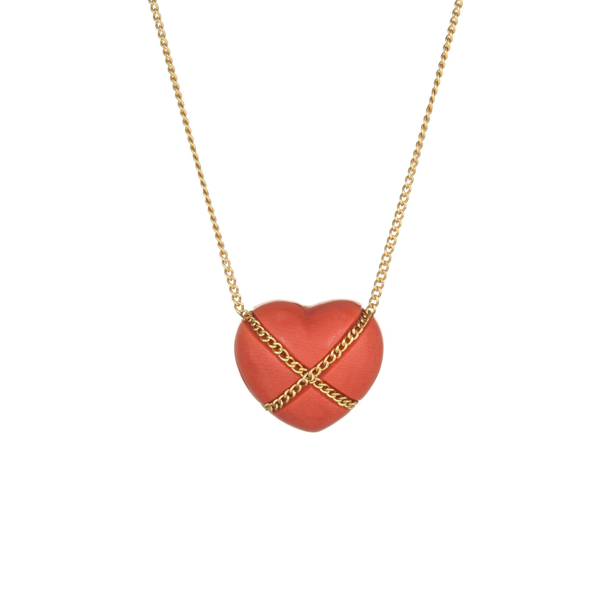 tiffany heart cross necklace