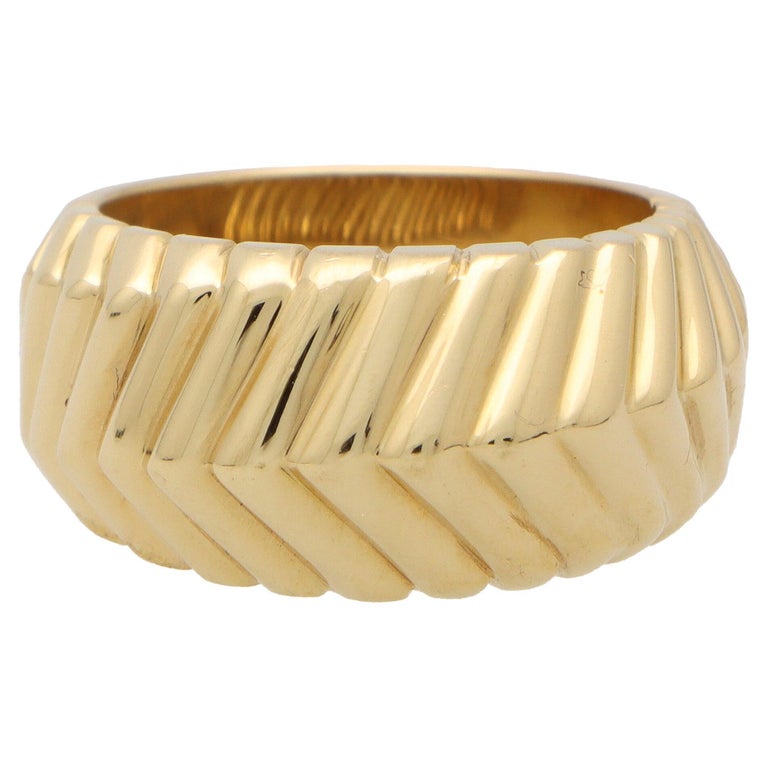 Tiffany chevron ring clearance