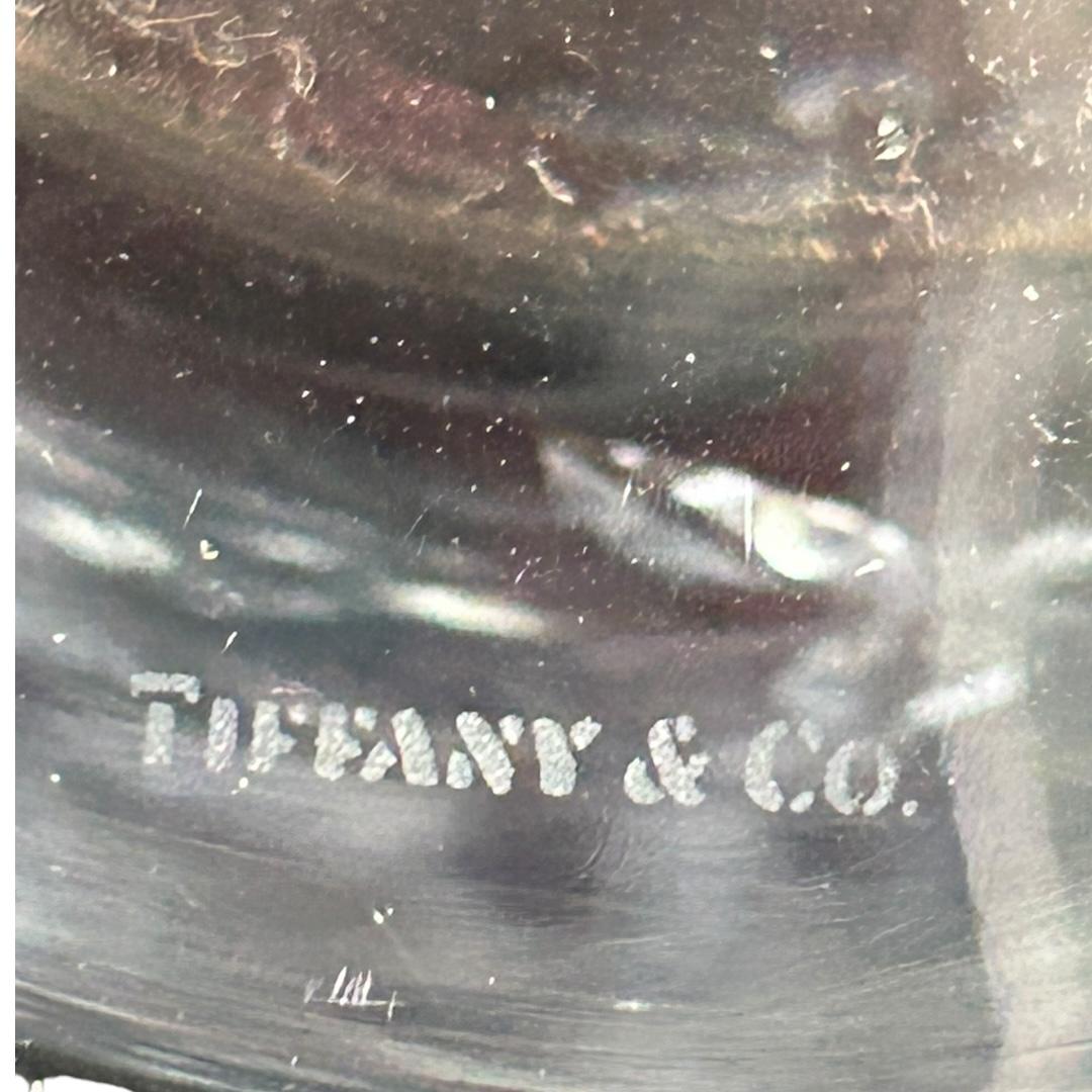 Vintage Tiffany Co Crystal Cut “Star Flower” Vase ~ 12” In Good Condition In Naples, FL