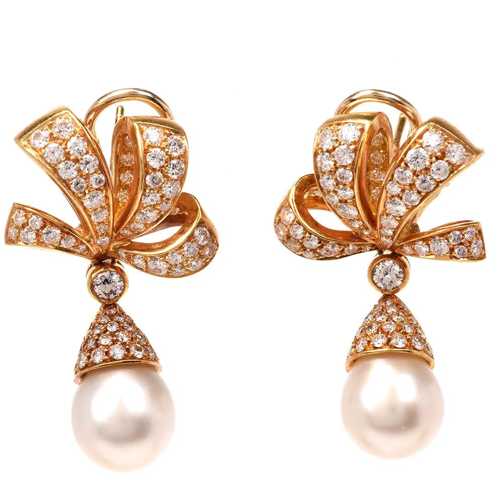 Tiffany ribbon shop earrings