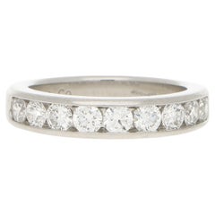 Vintage Tiffany & Co. Diamond Half Eternity Band