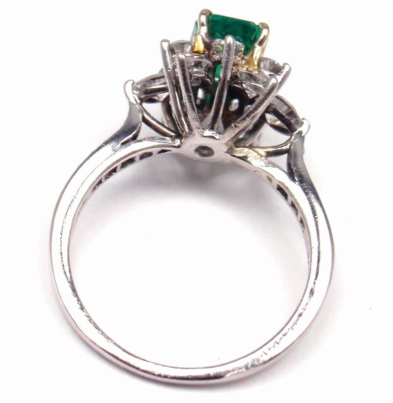 vintage tiffany emerald ring