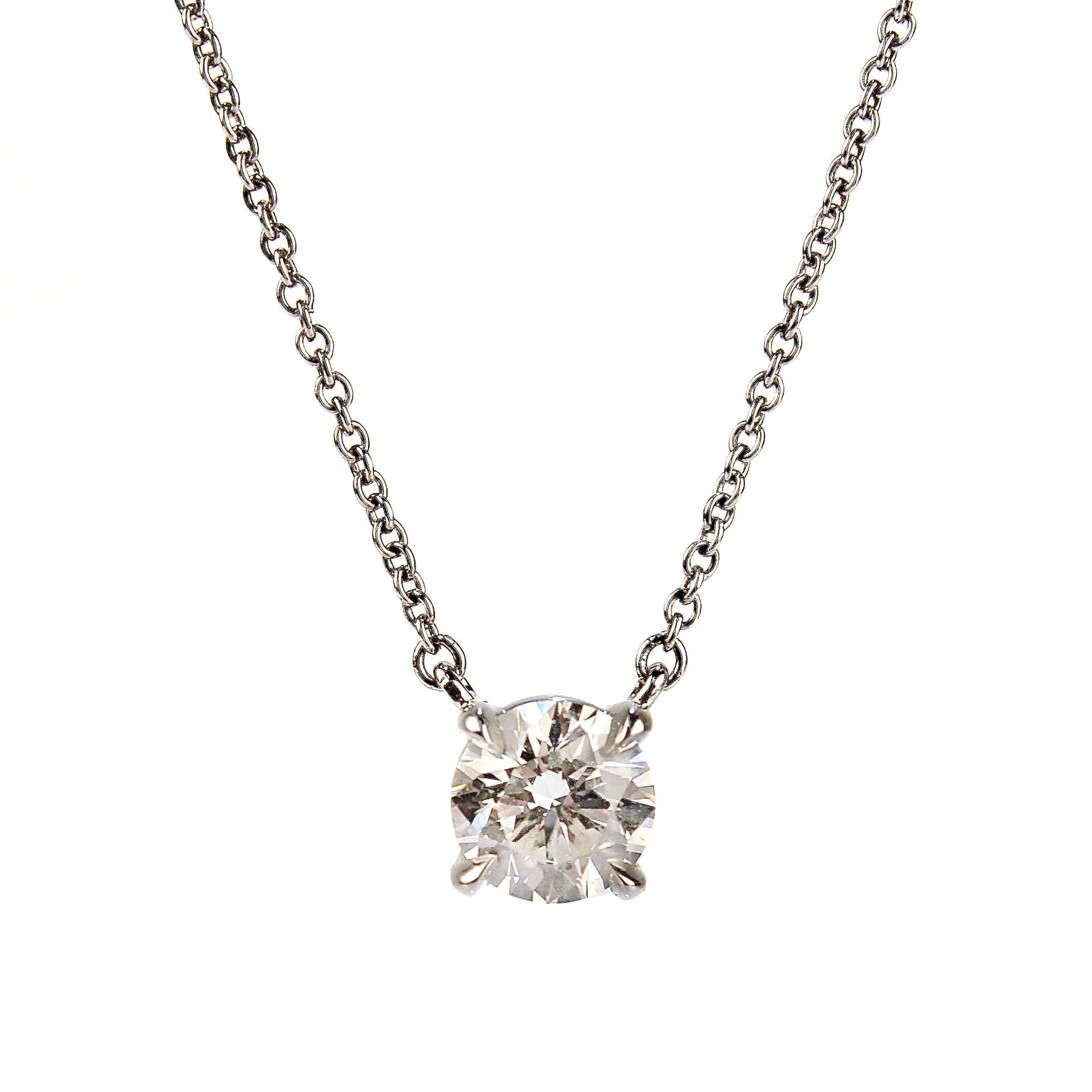 tiffany diamond pendant necklace