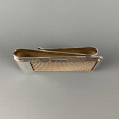 Vintage TIFFANY & CO. Diamond Point Sterling Silver Money Clip