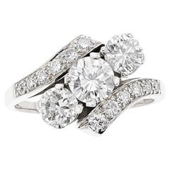 Vintage Tiffany & Co. Diamond Ring, Platinum 