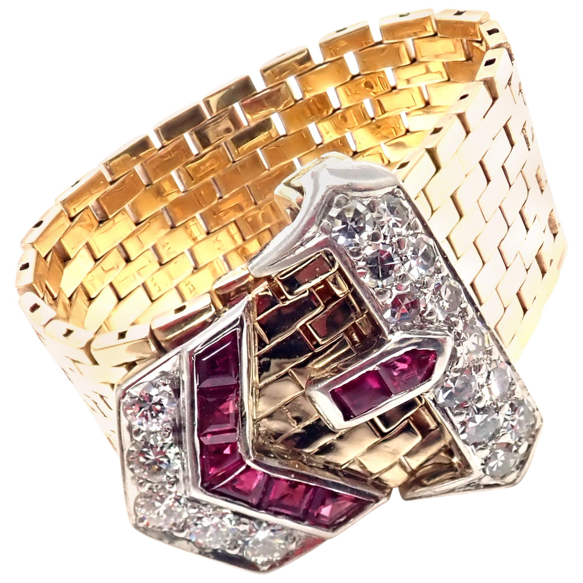 Tiffany buckle ring deals