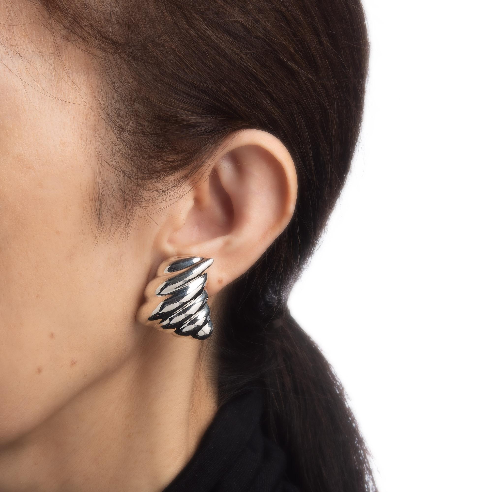 sterling clip on earrings