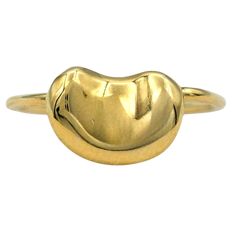 Vintage Tiffany and Co. Elsa Peretti Bean Ring in Polished  display picture 1