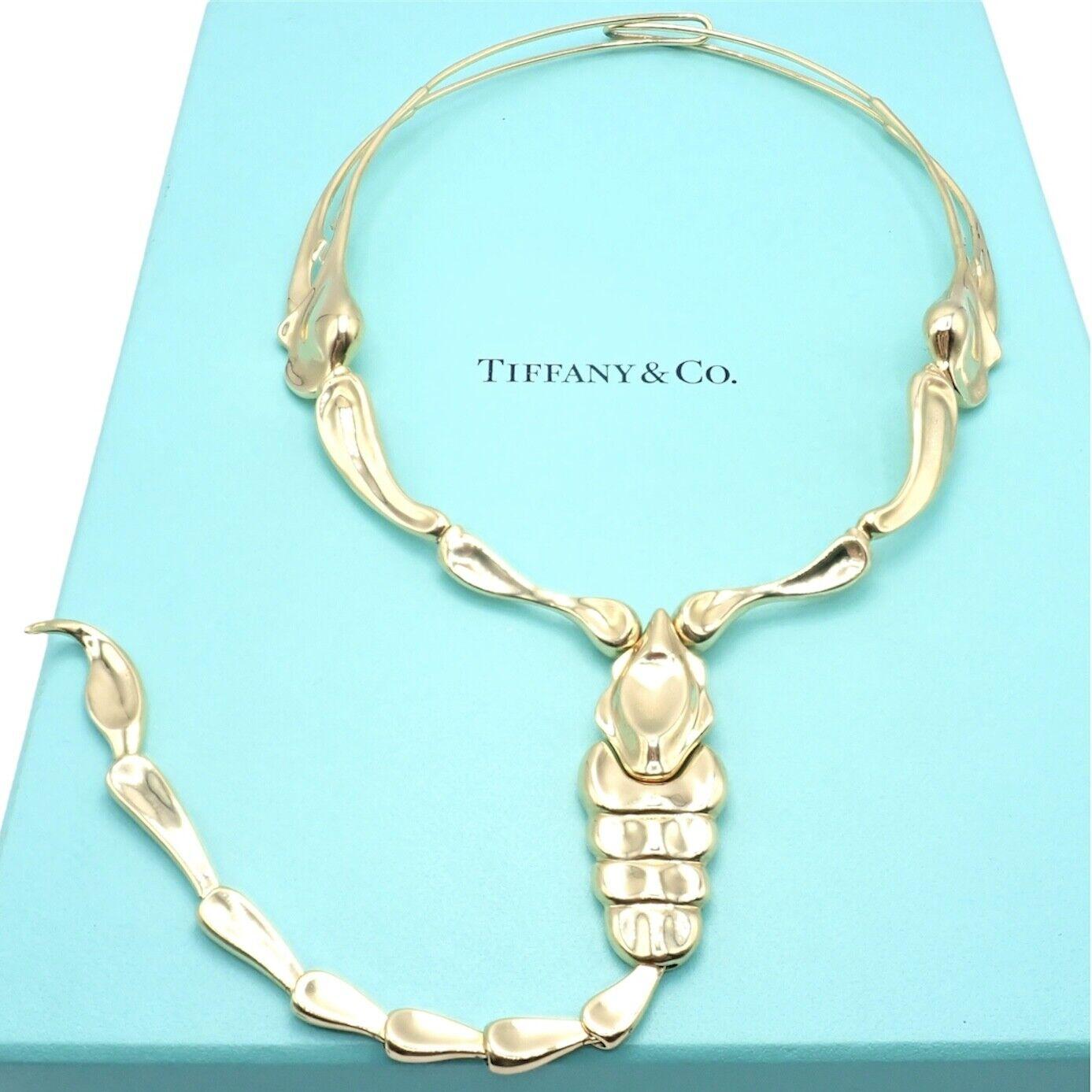 tiffany scorpion necklace