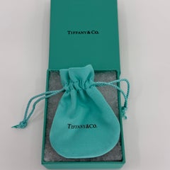 Vintage Tiffany & Co. Elsa Peretti Open Heart 18k Gold Pendant Necklace 11mm