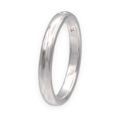 Vintage Tiffany & Co. Elsa Peretti Single Diamond Band Ring Sterling Silver Sz 6