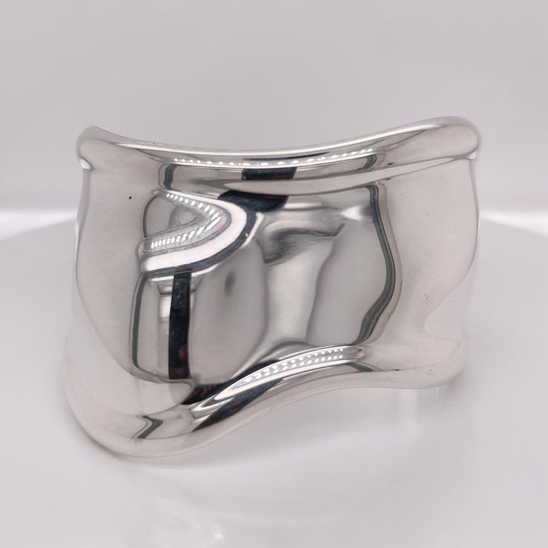 Vintage Tiffany and Co Elsa Peretti Sterling Silver Right Hand Bone ...