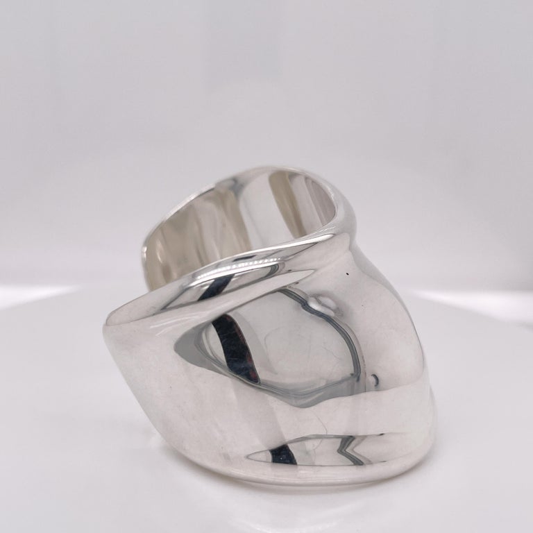 Vintage Tiffany and Co Elsa Peretti Sterling Silver Right Hand Bone ...