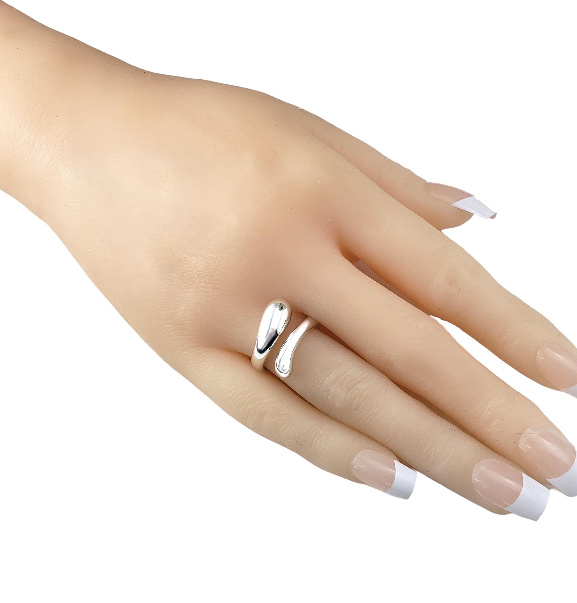 Vintage Tiffany & Co Elsa Peretti Sterling Silver Teardrop Ring Size 5.75 #17296 1