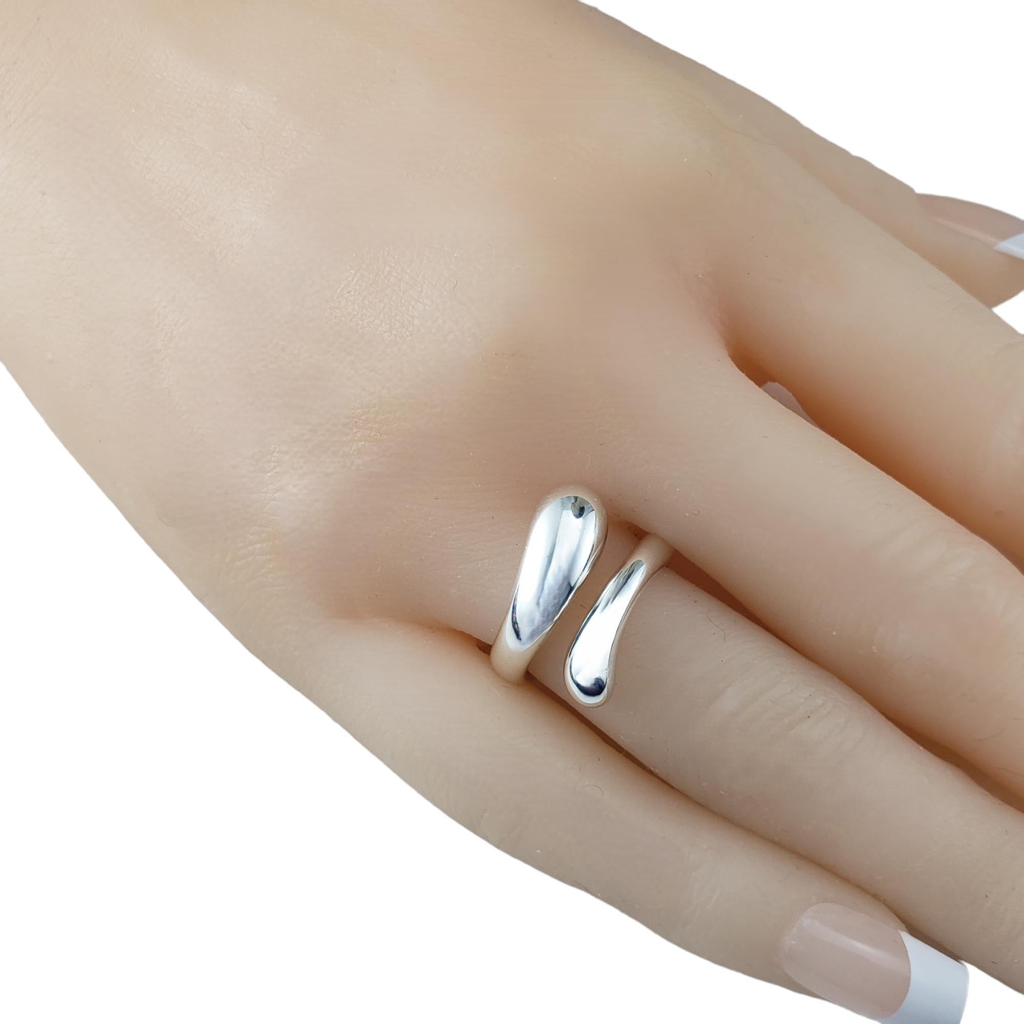 Vintage Tiffany & Co Elsa Peretti Sterling Silver Teardrop Ring Size 5.75 #17296 2