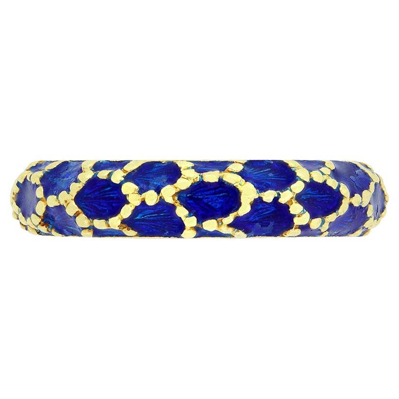 Vintage Tiffany & Co. Enamel Band, c.1960s For Sale