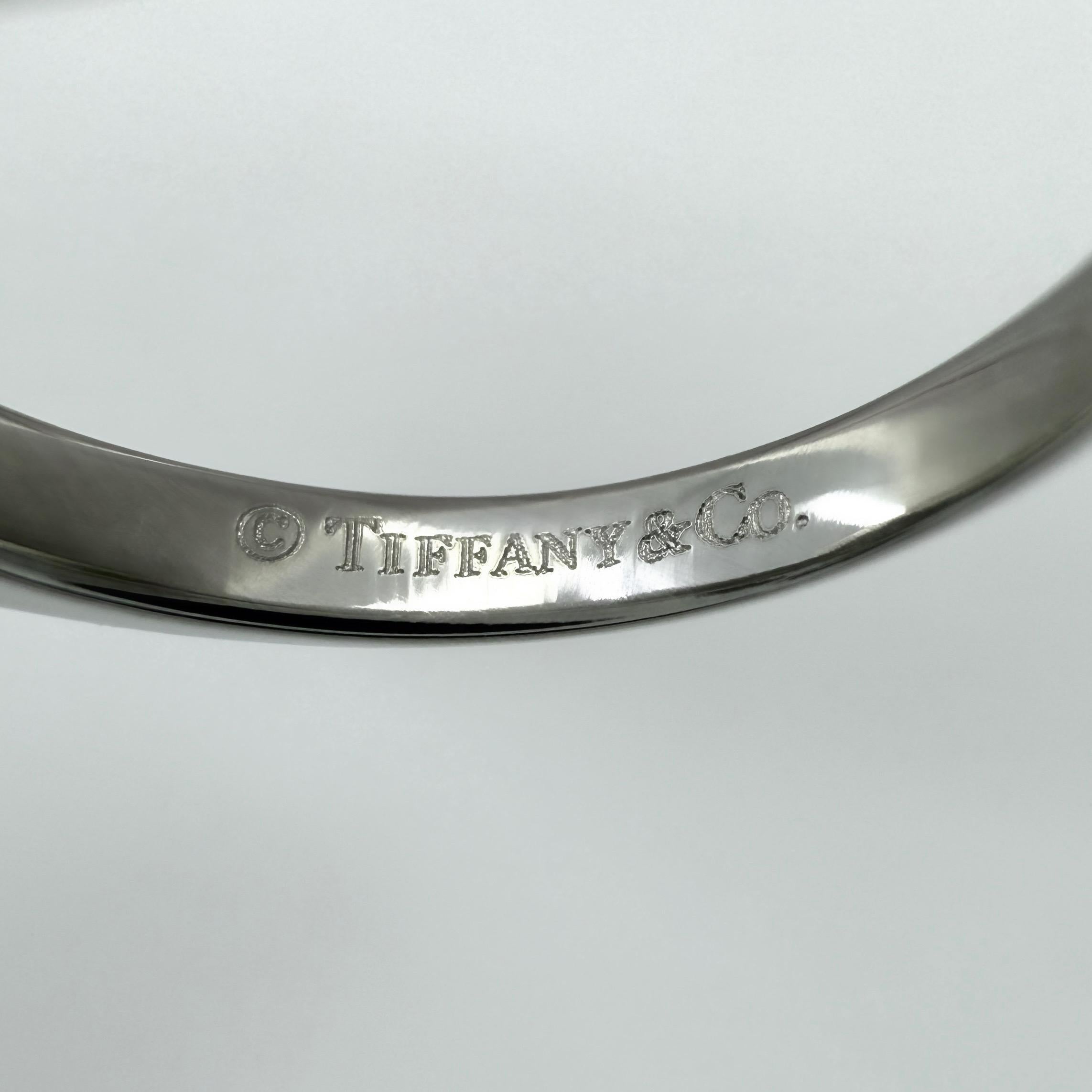 Vintage Tiffany & Co. Enchanted Flower Natural Diamond Platinum Halo Ring For Sale 1