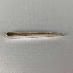 Vintage TIFFANY & CO Engraved Sterling Silver Tie Bar