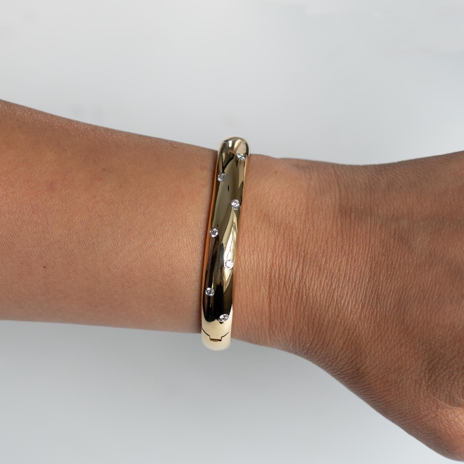 tiffany bangle gold