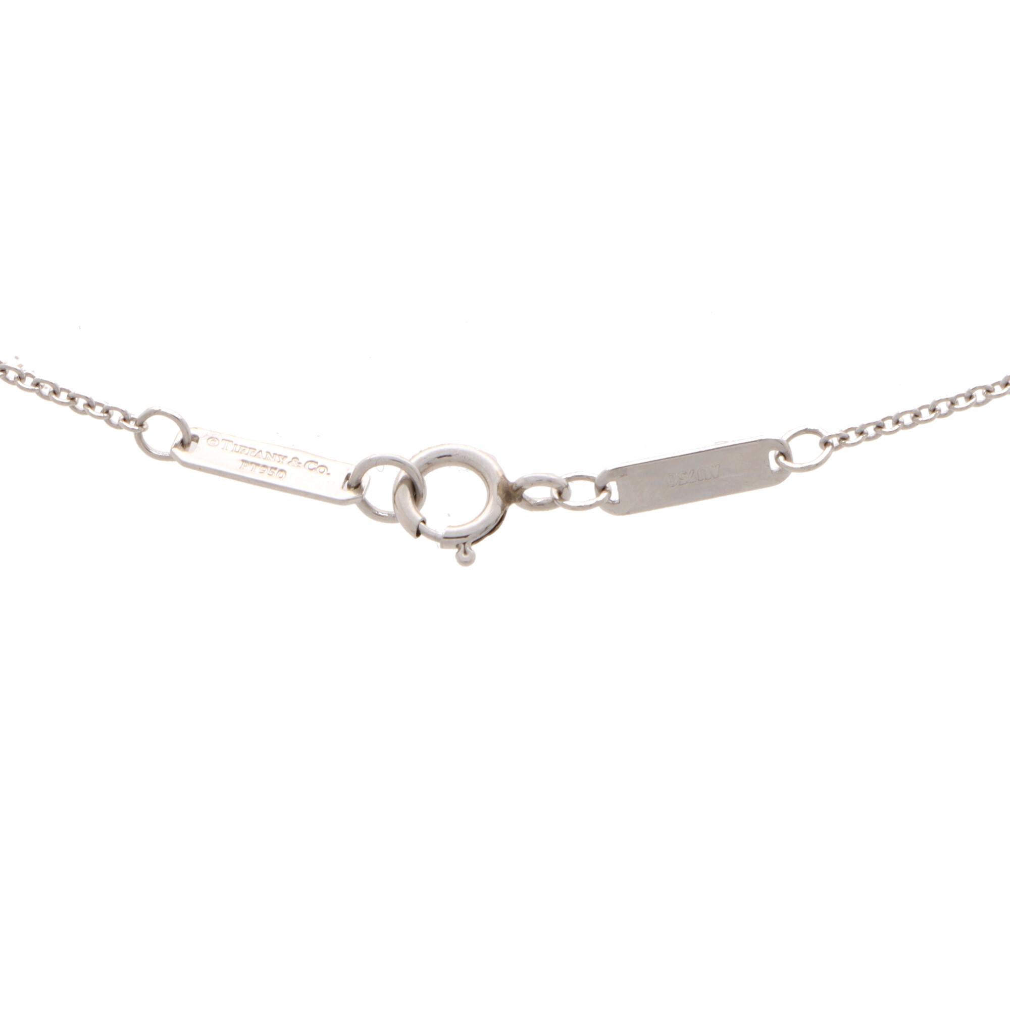 tiffany yellow diamond necklace