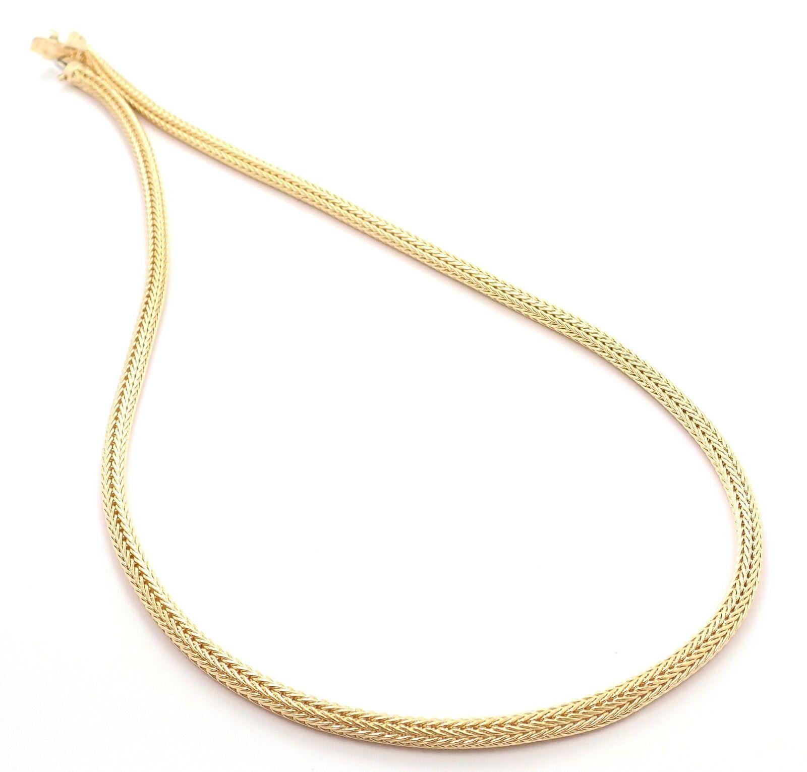foxtail link gold chain