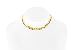 Vintage Tiffany & Co. Graduating Cuban Link Necklace