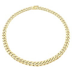 Vintage Tiffany & Co. Graduating Cuban Link Necklace