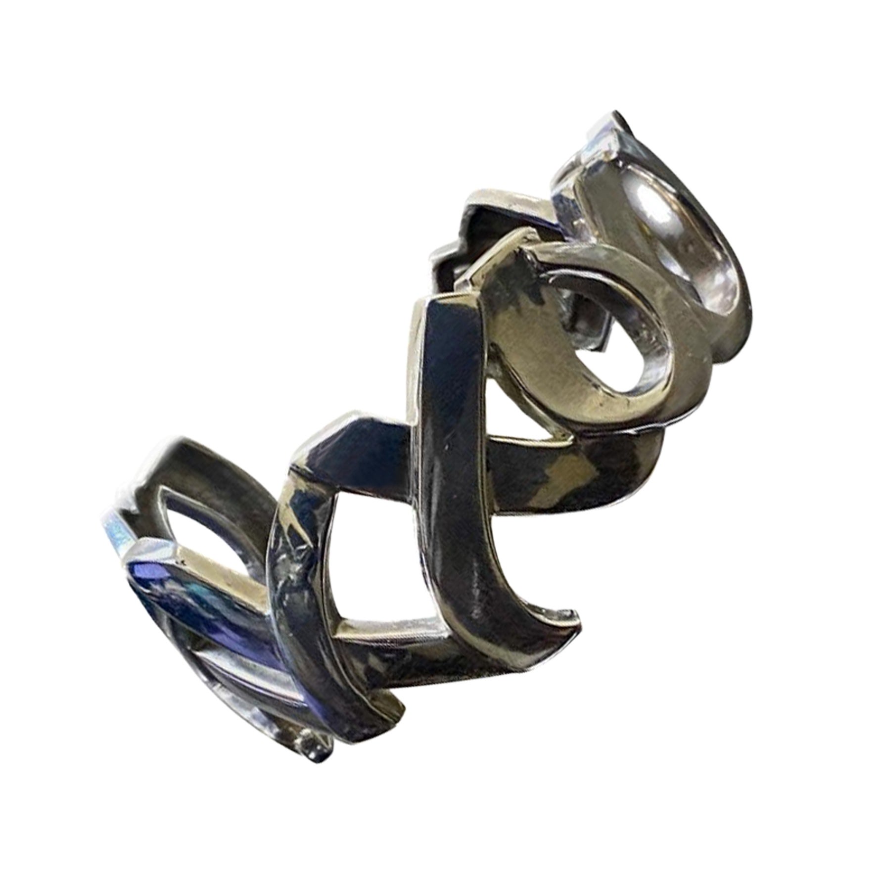 Tiffany & Co. d'epoca. Bracciale Graffiti Love and Kisses in argento in vendita