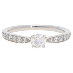 Vintage Tiffany & Co. Harmony 0.20ct Diamond Ring in Platinum