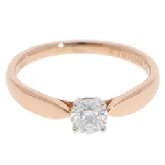 Vintage Tiffany & Co. Harmony 0.33ct Diamond Ring in Rose Gold