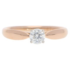 Vintage Tiffany & Co. Harmony 0.33ct Diamond Ring in Rose Gold