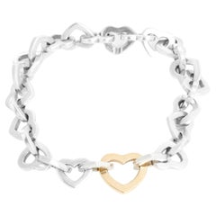 Vintage Tiffany & Co. Heart Link Bracelet